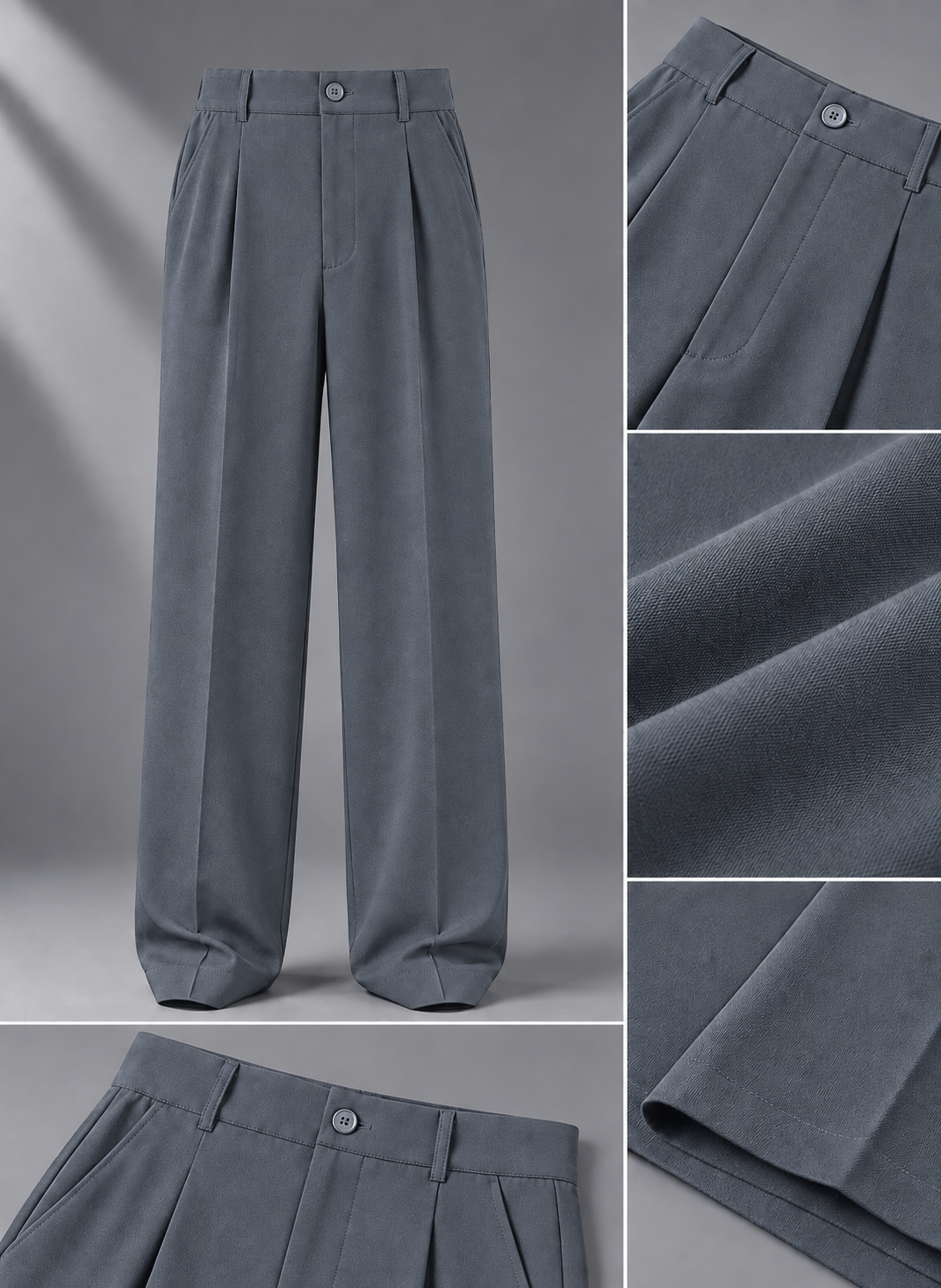 ⚡ KOREAN BAGGY FORMAL PANT 🖤