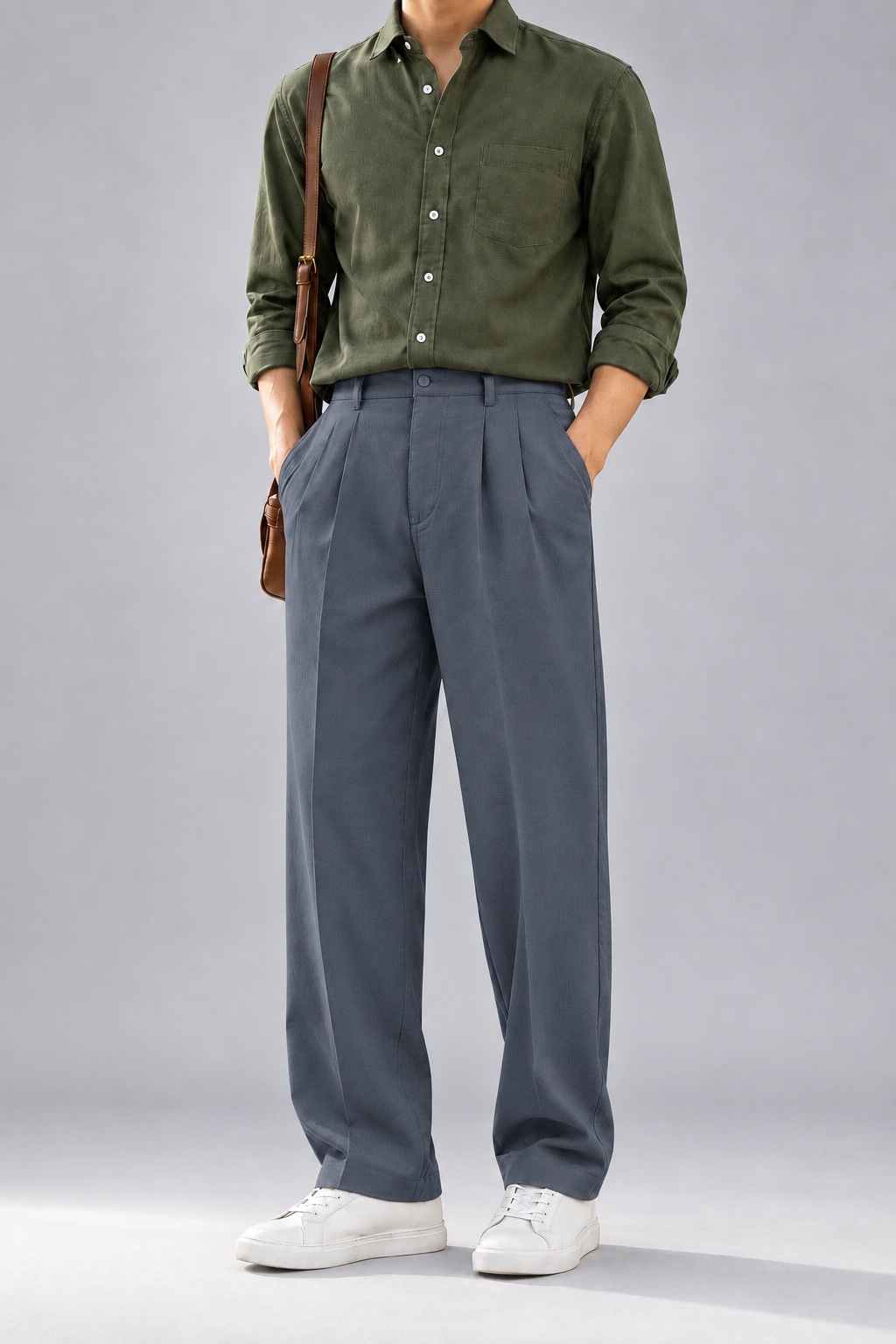 ⚡ KOREAN BAGGY FORMAL PANT 🖤