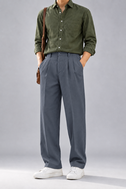 ⚡ KOREAN BAGGY FORMAL PANT 🖤