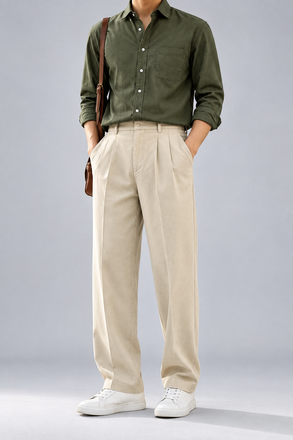 ⚡ KOREAN BAGGY FORMAL PANT 🖤