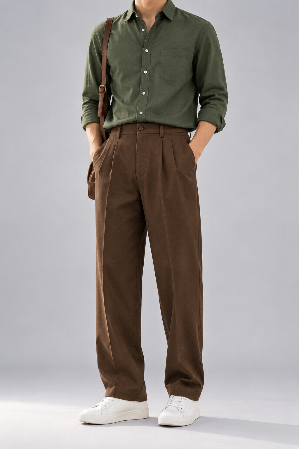 ⚡ KOREAN BAGGY FORMAL PANT 🖤