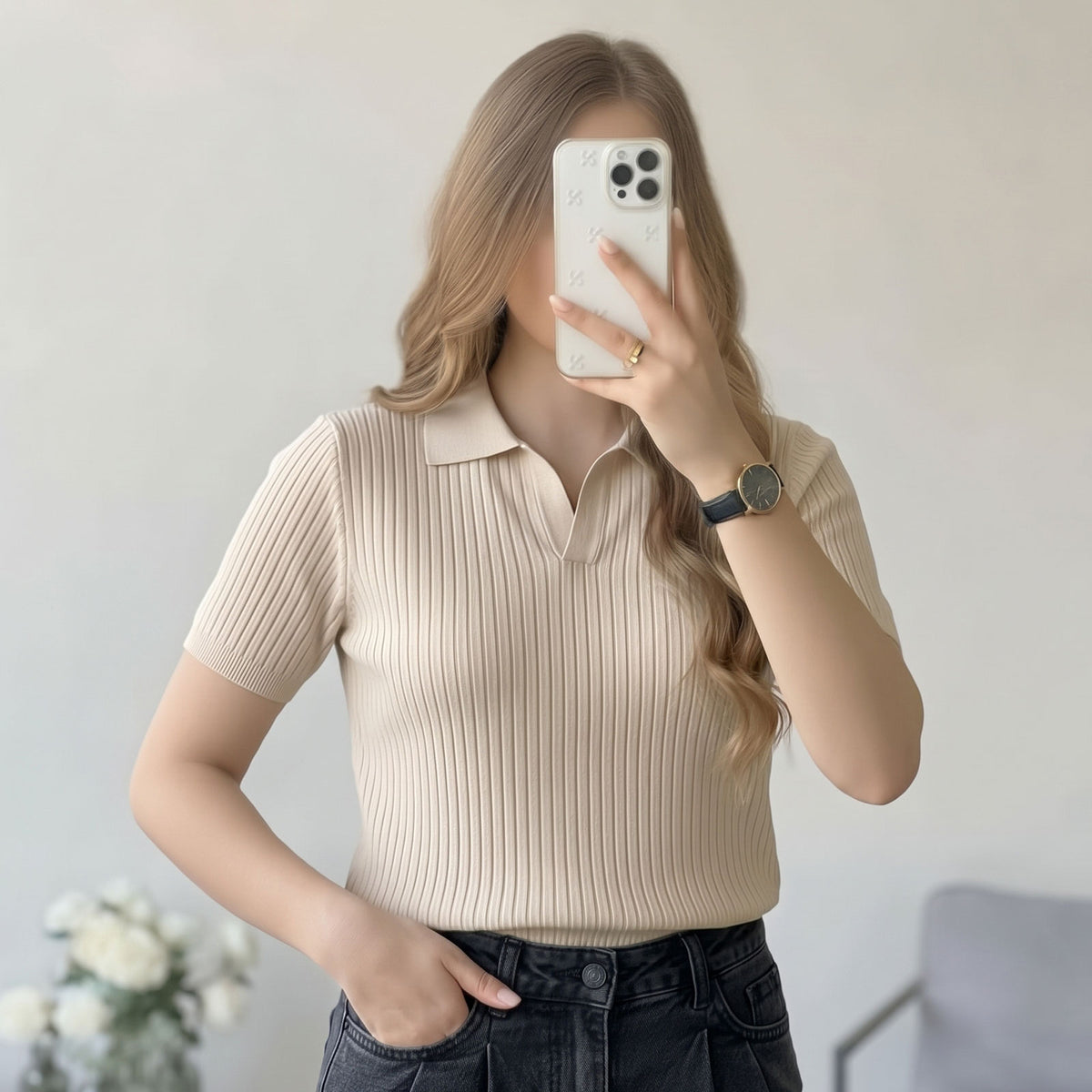 The Signature Female Old Money Polo.