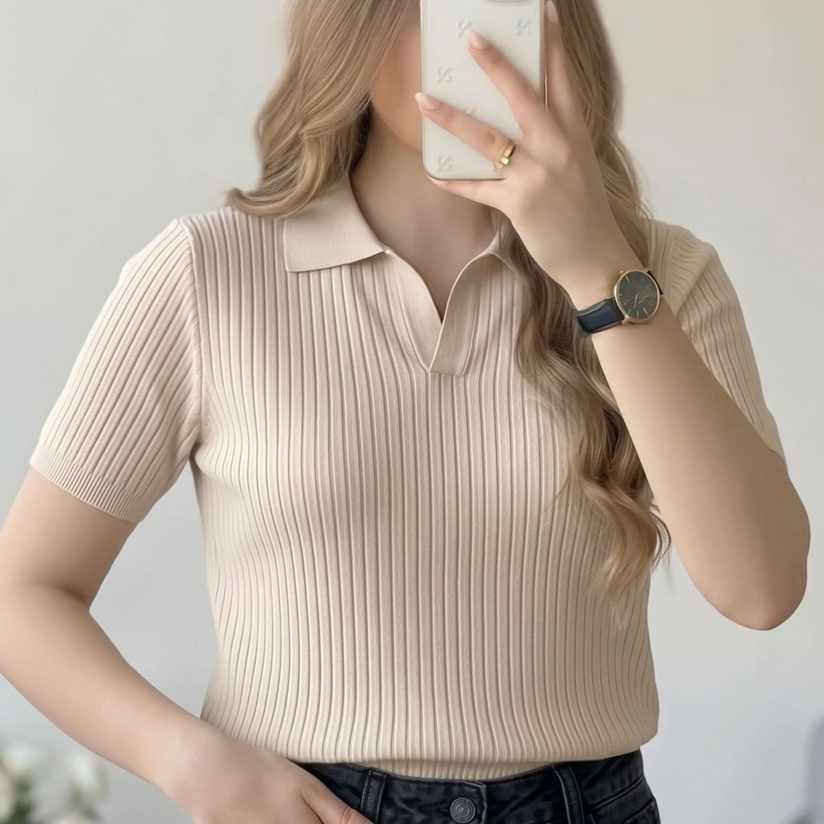The Signature Female Old Money Polo.