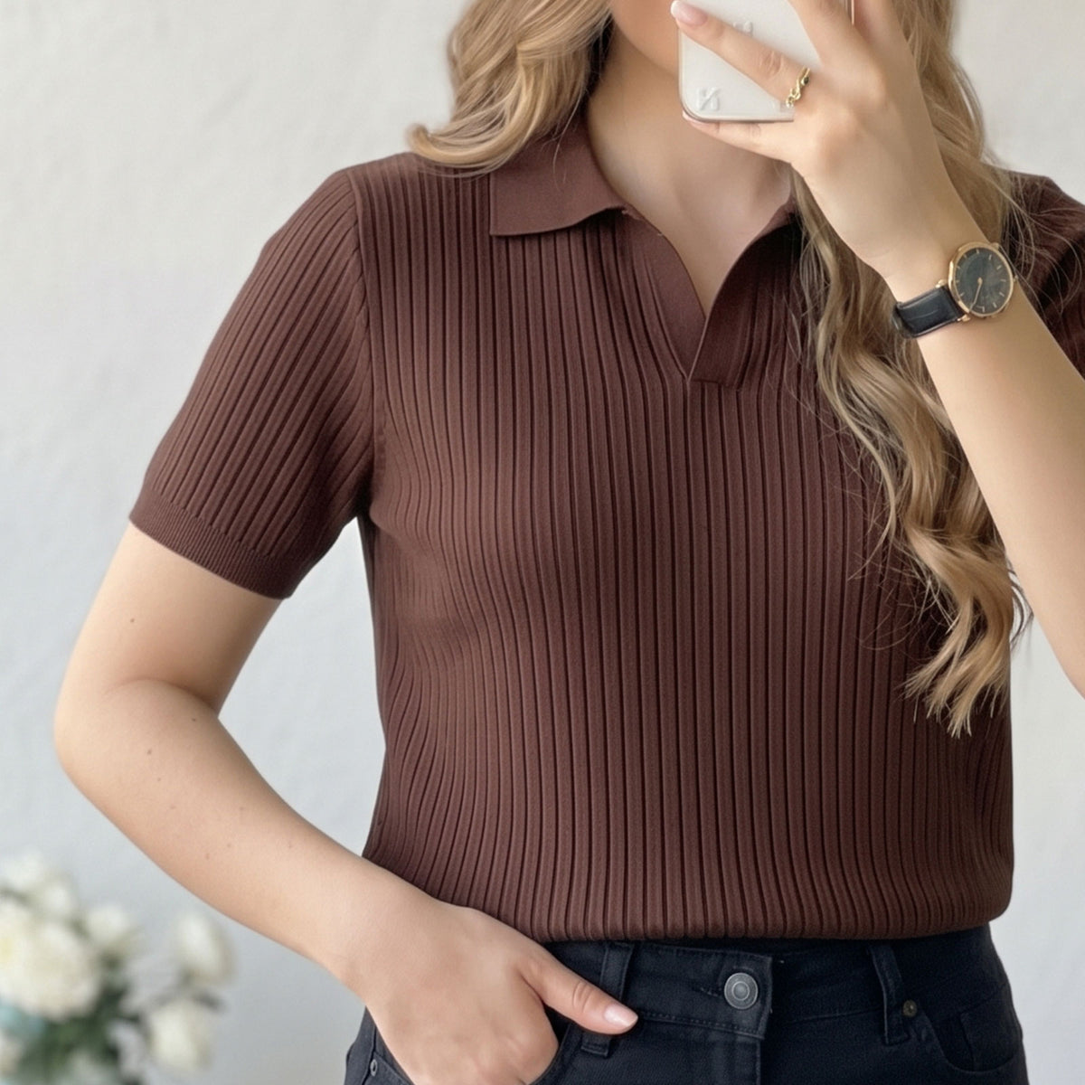 The Signature Female Old Money Polo.