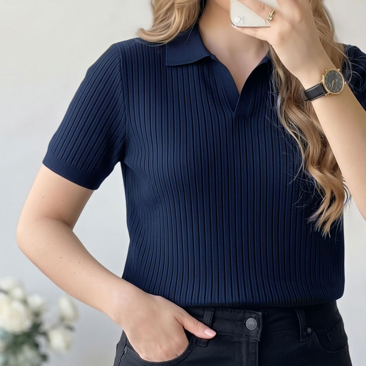 The Signature Female Old Money Polo.