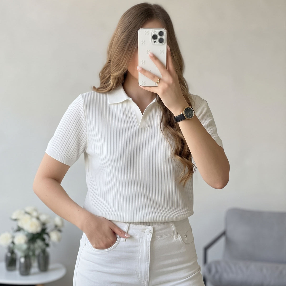 The Signature Female Old Money Polo.